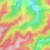 Muntele Rece topographic map, elevation, terrain