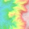 Cedar Breaks topographic map, elevation, terrain