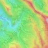Îlet à Malheur les Hauts topographic map, elevation, terrain
