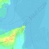 Starrs Point topographic map, elevation, terrain