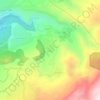 Toula topographic map, elevation, terrain