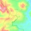 Cuiza topographic map, elevation, terrain