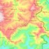 San José de Los Altos topographic map, elevation, terrain