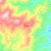 Tagumpay topographic map, elevation, terrain