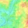 Le Vau Robion topographic map, elevation, terrain