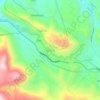 Vrachasi topographic map, elevation, terrain