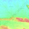 Khandora topographic map, elevation, terrain