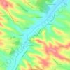 A las Costes topographic map, elevation, terrain