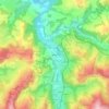 Rennen topographic map, elevation, terrain