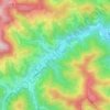 Großstübing topographic map, elevation, terrain