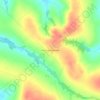 Cachorro Sentado topographic map, elevation, terrain