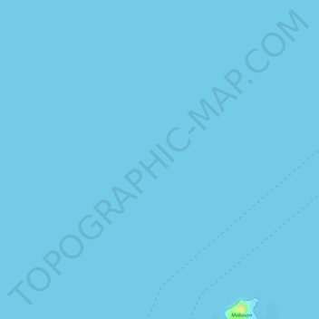 Grenadines topographic map, elevation, terrain