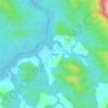 Carraro topographic map, elevation, terrain