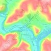Rocky Grove topographic map, elevation, terrain