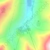 Bourg-Saint-Bernard topographic map, elevation, terrain