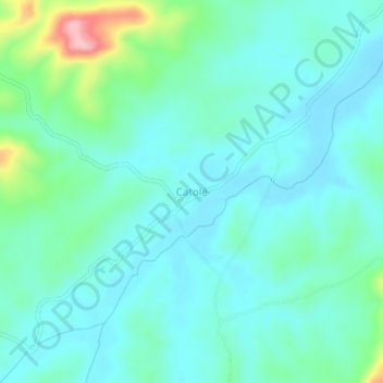 Catolé topographic map, elevation, terrain