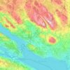 Salem topographic map, elevation, terrain