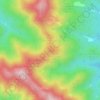 Cerro de la Silla (Cima oeste) topographic map, elevation, terrain