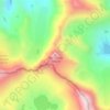 The Thumb topographic map, elevation, terrain