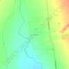 Los Palacios topographic map, elevation, terrain