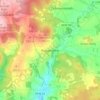 Roggenstein topographic map, elevation, terrain