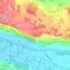 Iselisberg topographic map, elevation, terrain