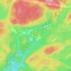 Louisa topographic map, elevation, terrain