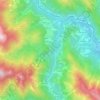 Tese topographic map, elevation, terrain