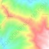 Taora topographic map, elevation, terrain
