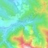 Equi Terme topographic map, elevation, terrain