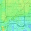 Fiorito topographic map, elevation, terrain
