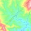 Cisalak topographic map, elevation, terrain