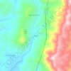 Caset topographic map, elevation, terrain