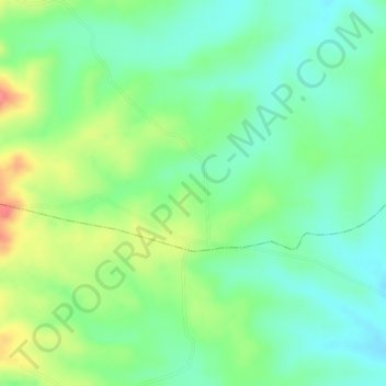 SAN JACINTO topographic map, elevation, terrain