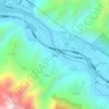 稻家山 topographic map, elevation, terrain