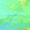 Konongo topographic map, elevation, terrain