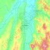 Salavat topographic map, elevation, terrain
