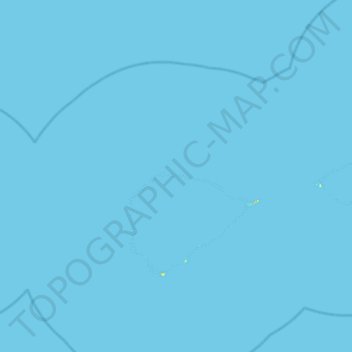 Nomwin Atoll topographic map, elevation, terrain