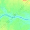 Late topographic map, elevation, terrain