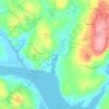 Brockway topographic map, elevation, terrain