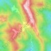 Kyaiktiyo topographic map, elevation, terrain