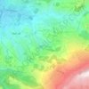 Blaybel topographic map, elevation, terrain