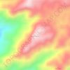 Buttu Rattebote topographic map, elevation, terrain