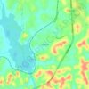 Parafuso topographic map, elevation, terrain