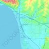 Grover Beach topographic map, elevation, terrain