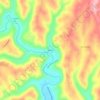 Barton topographic map, elevation, terrain