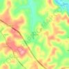 Chestnut Ridge topographic map, elevation, terrain