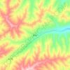 新民乡 topographic map, elevation, terrain