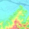 Calliano topographic map, elevation, terrain