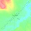 Rockyford topographic map, elevation, terrain